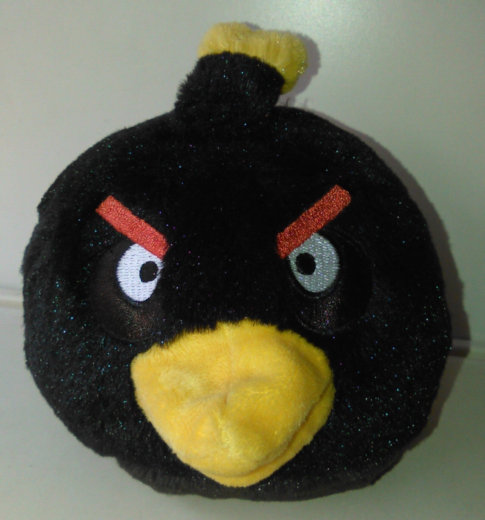 Angry Birds Knuffel - 200 mm - Zwart