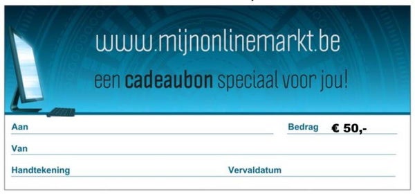 Geschenkenbon 50 euro