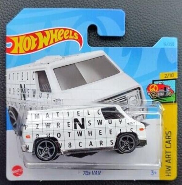 ABC Hot Wheels HW Art Cars 2/10 Type 70s Van