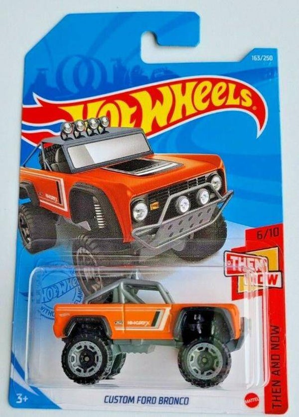 Hot Wheels Then And Now 6/10 Type Custom Ford Bronco