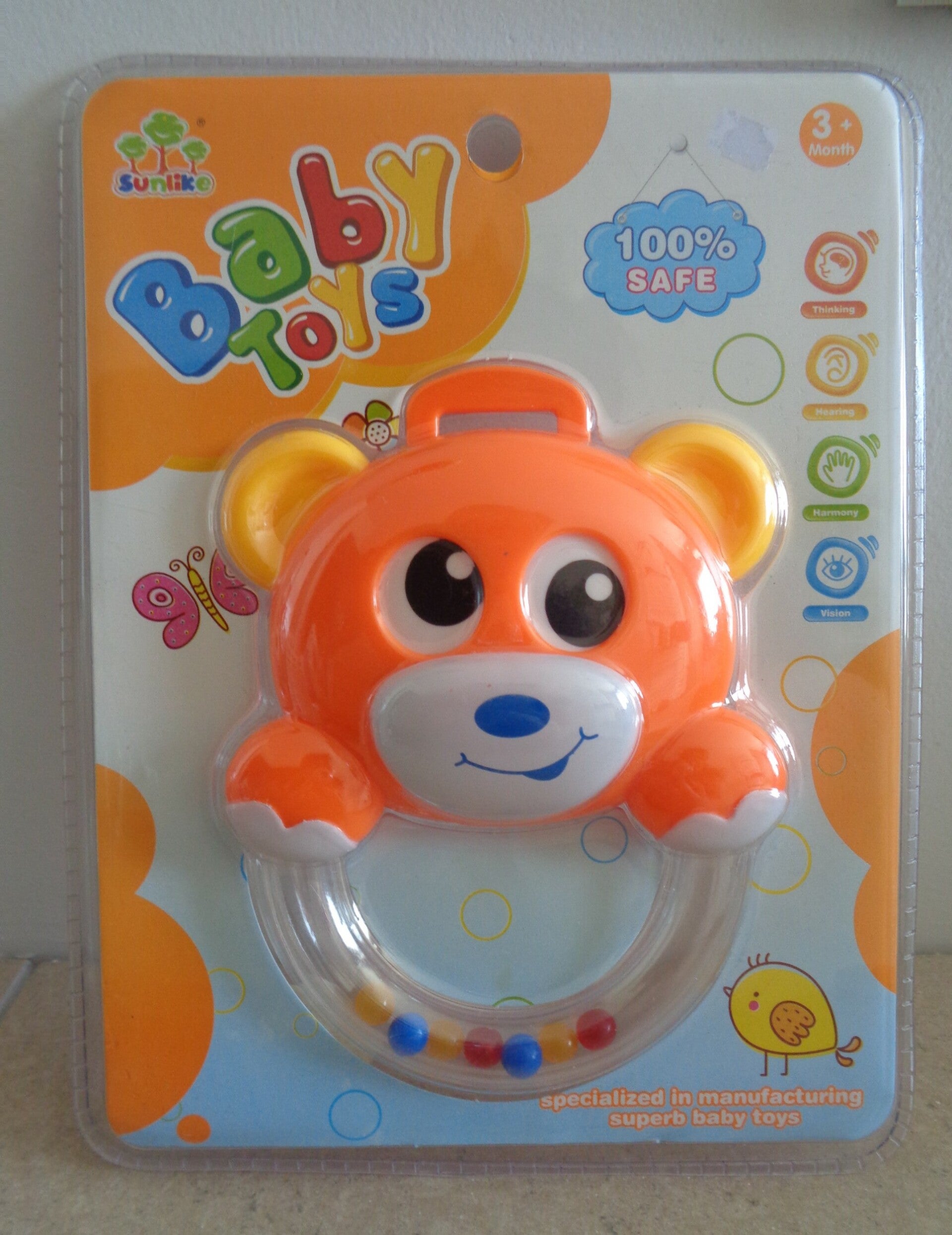 Baby Toys Rammelaar Beer