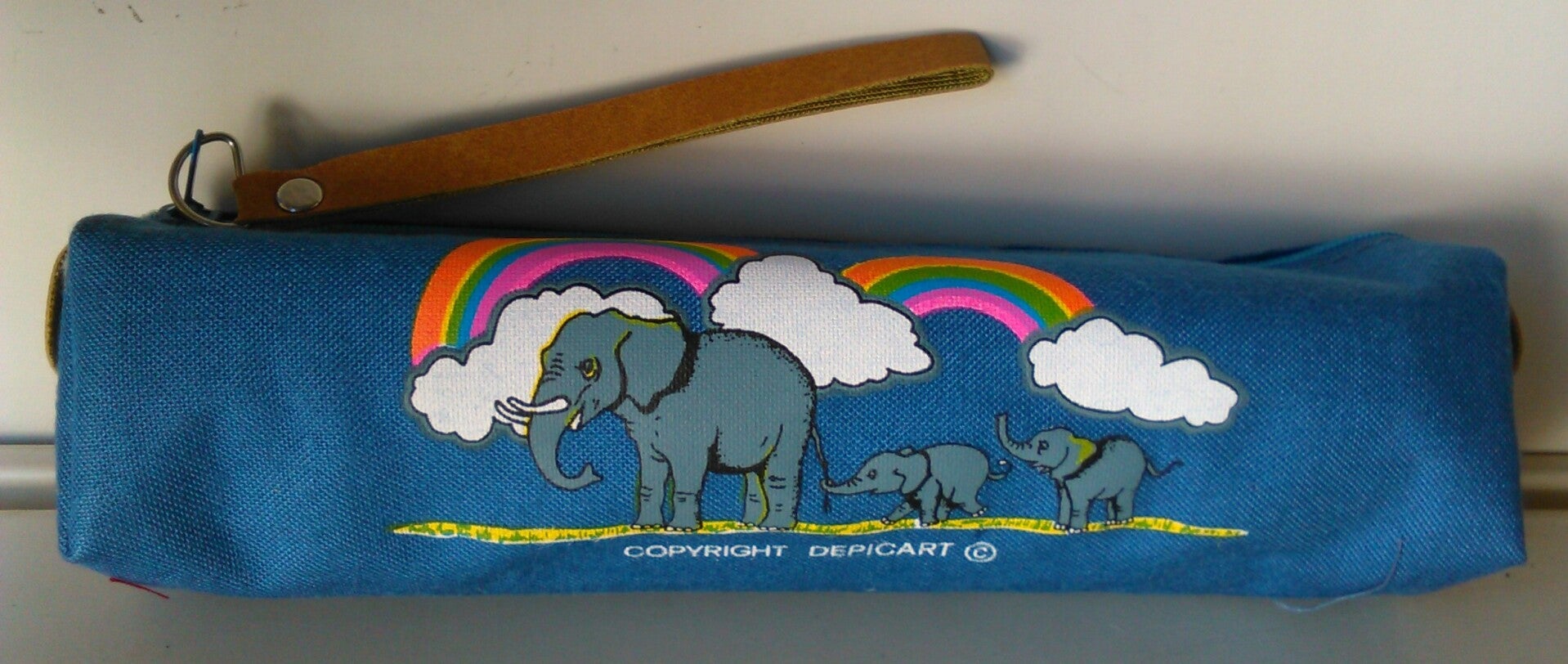 Pennenzak Familie Olifant Blauw