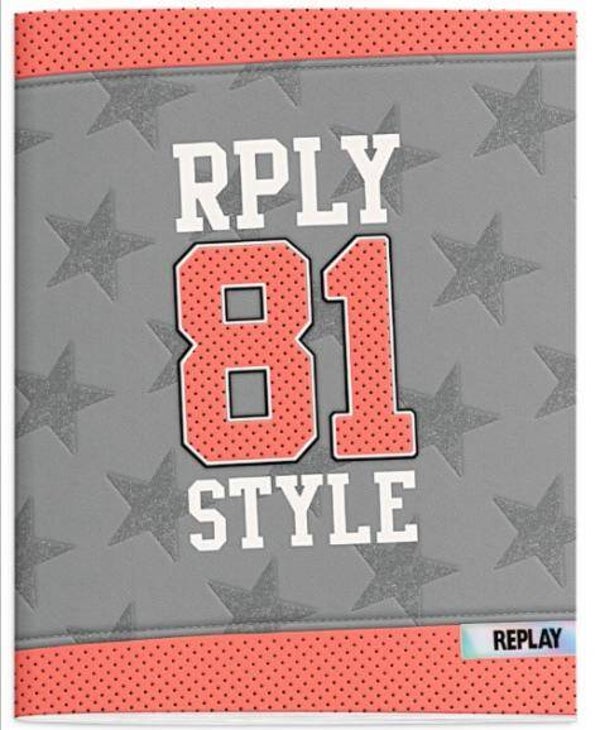 Replay 81 Style Schriften Met Lijntjes A5 Formaat Per 3 Stuks