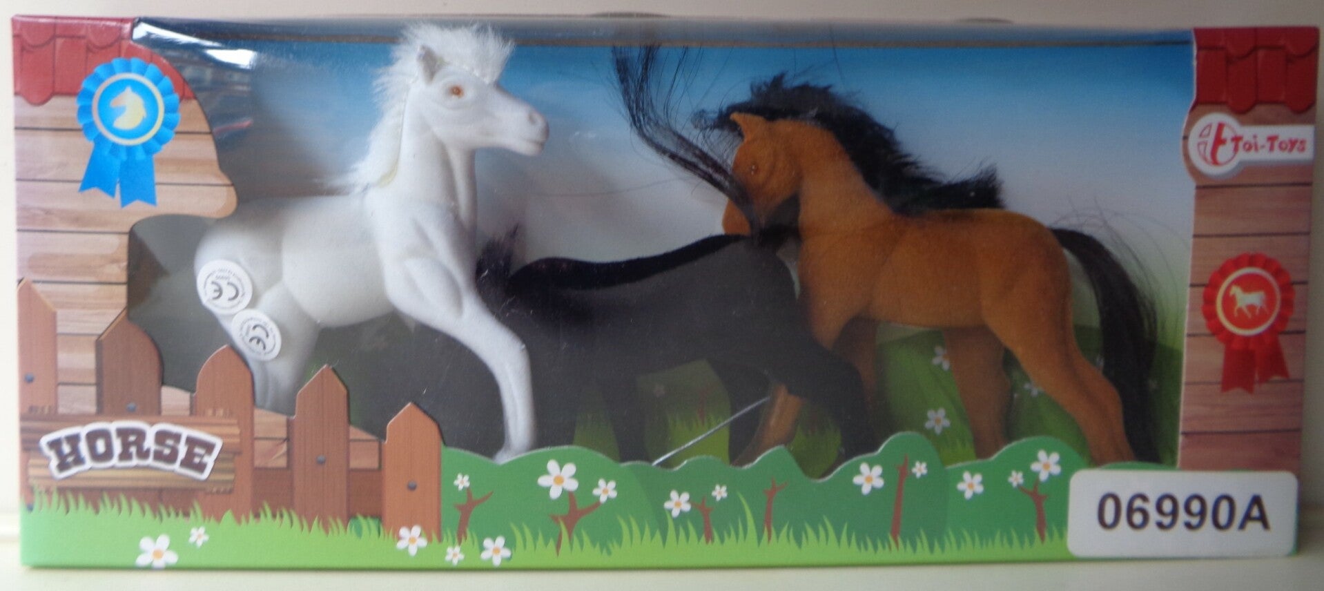 Toi-toys Mini-paarden 3-delig 10 Cm