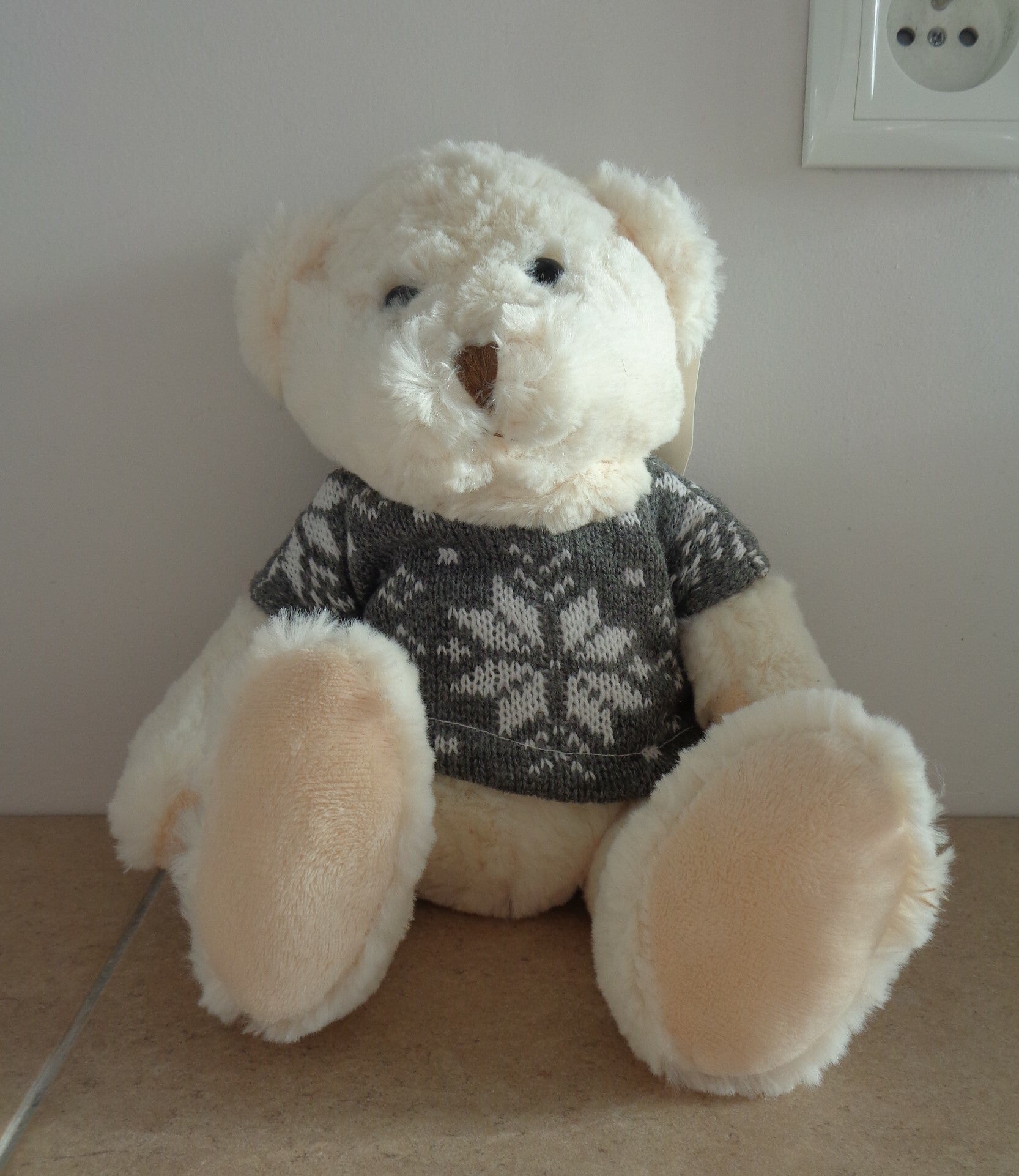 Knuffelbeer met Kerst Jasje