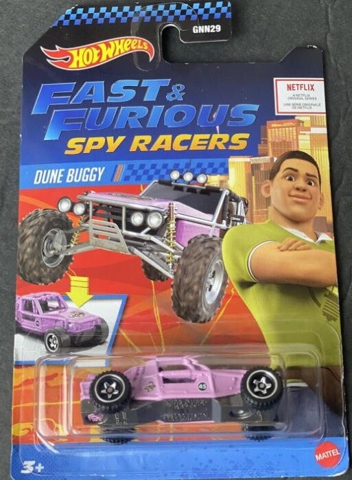 Hot Wheels 2021 Fast & Furious Spy Racers Dune Buggy Roze