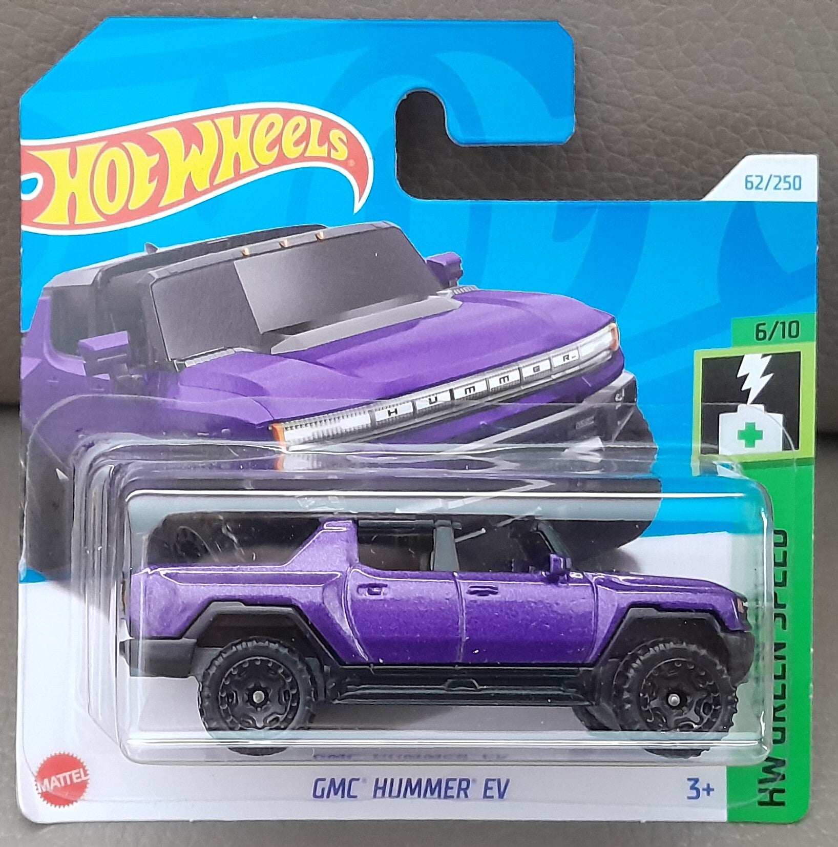 Hot Wheels HW Green Speed 6/10 Type GMC Hummer EV Paars