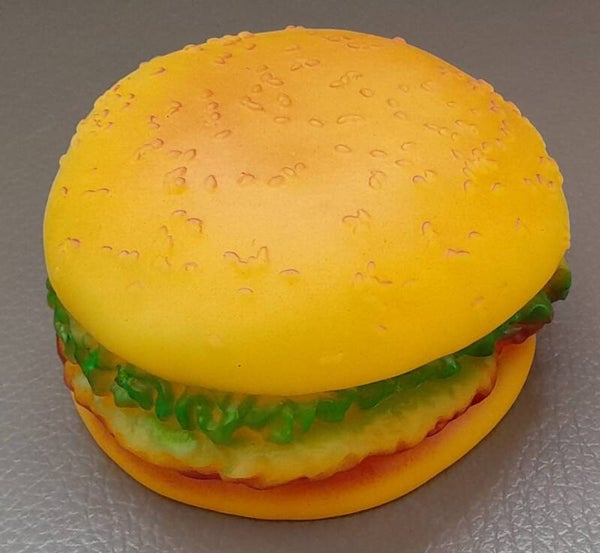 Honden Piep Speelgoed Hamburger Met Geluid 8,50 * 5 Cm