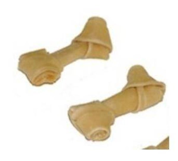 Kauwkluifjes buffelhuid 8 stuks kauwknoop