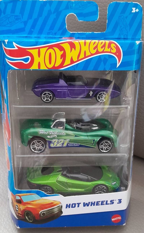 Hot Wheels 3 Pack