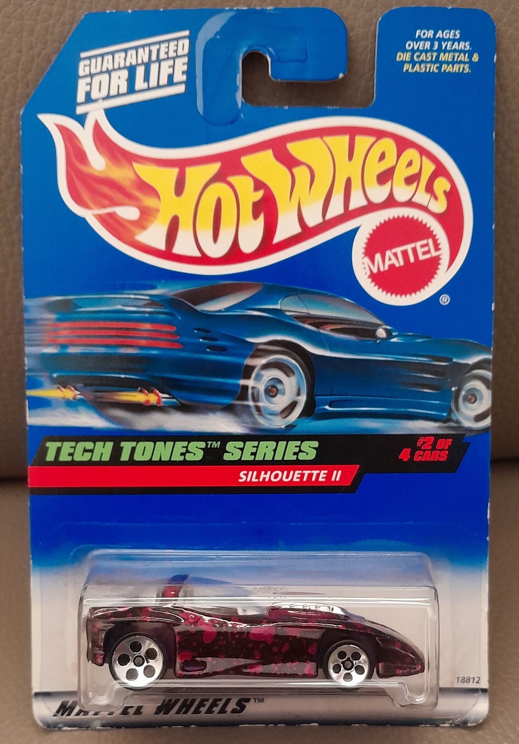Hot Wheels Mattel Wheels Type Tech Tones Series Silhouette II