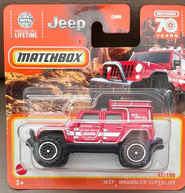 Matchbox Jeep Wangler Superlift - 42/100