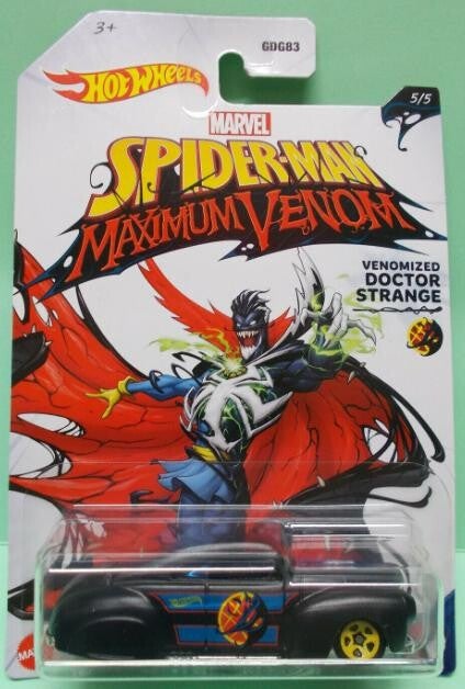 Hot Wheels Spiderman Maximum Venom Tail Dragger