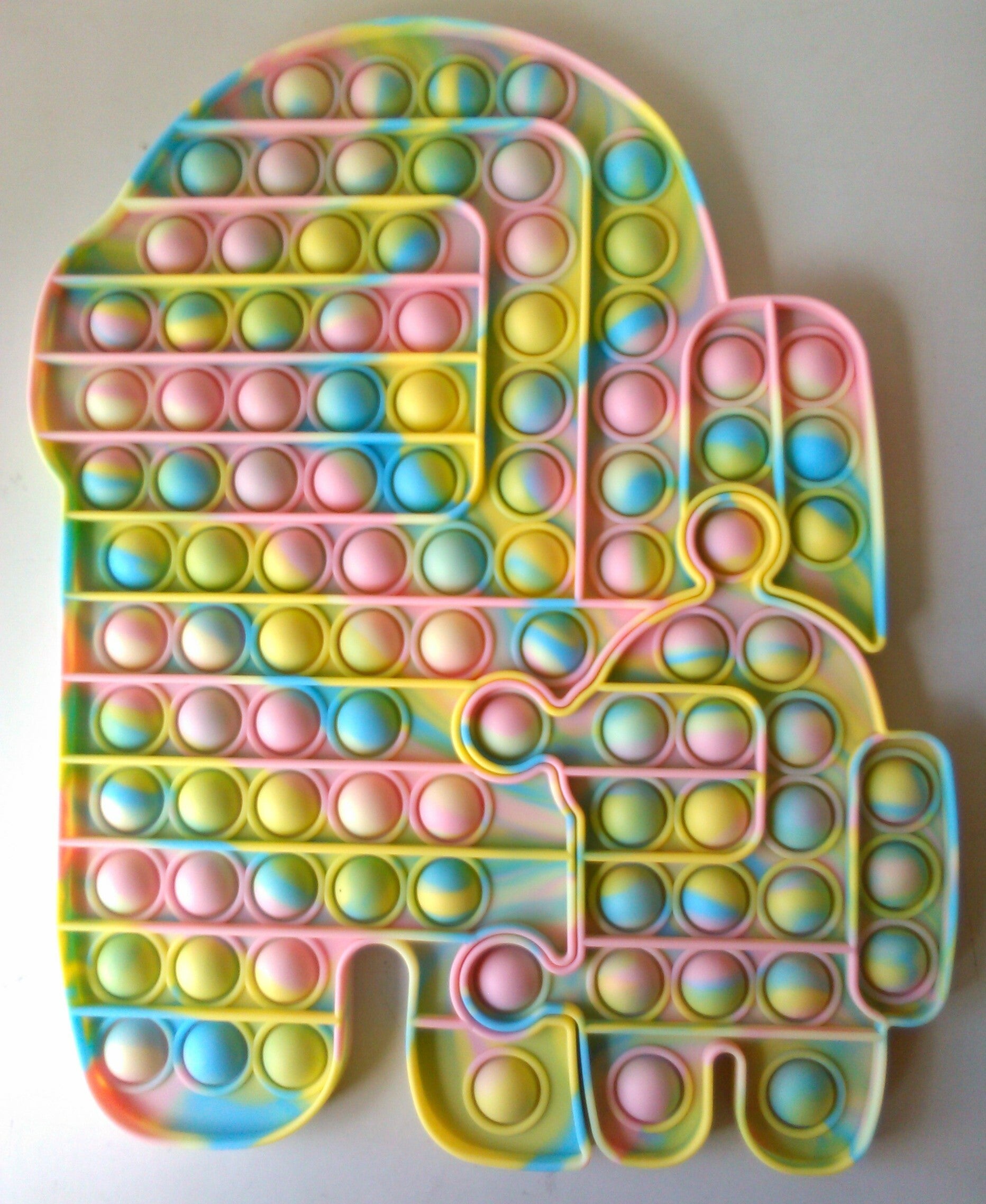 Fidget Pop It Toy XXL Among Us Meerkleuri