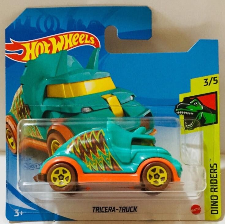Hot Wheels Dino Rides 3/5 Type Tricera Truck