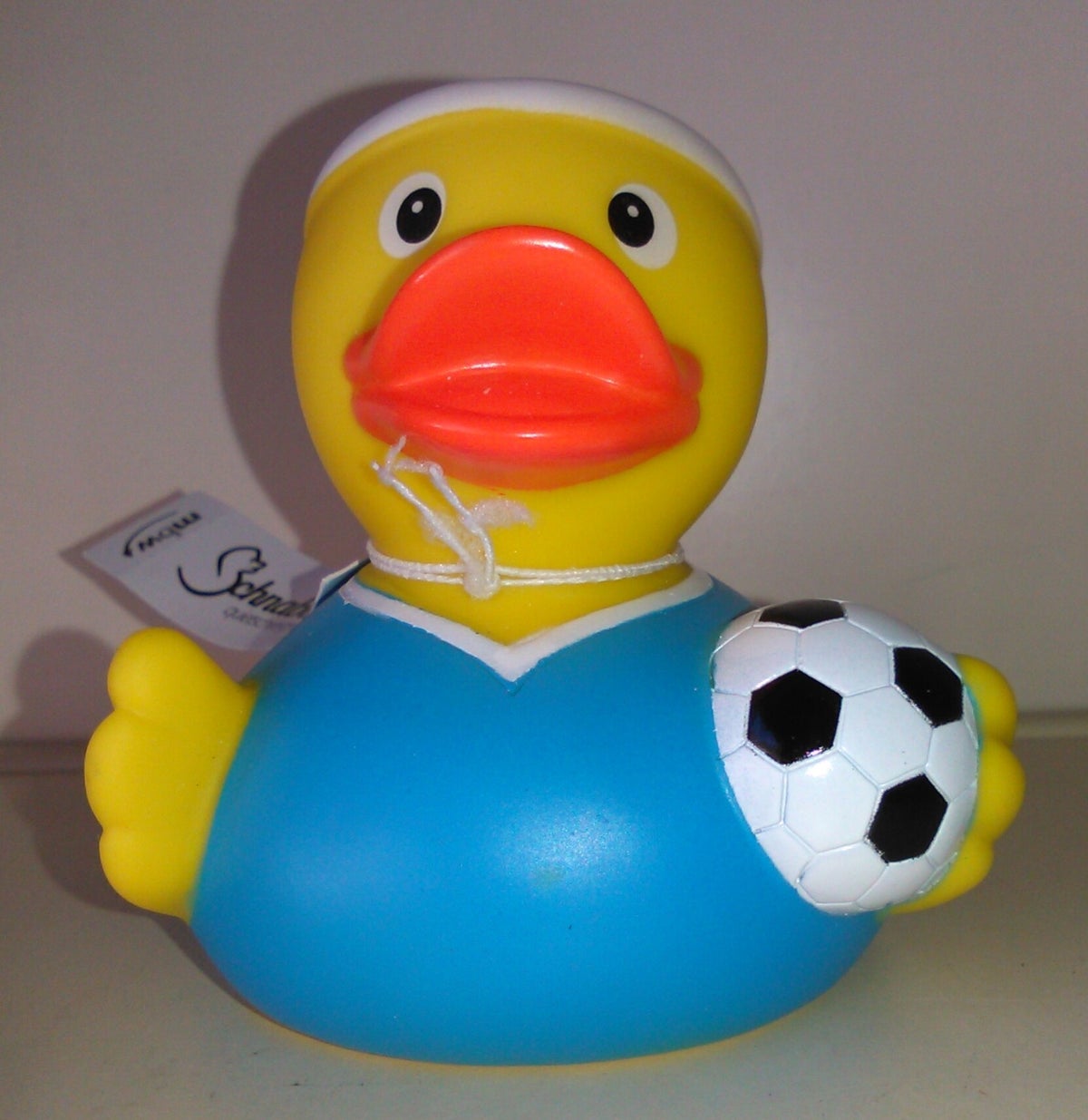 Lilalu Badeend Voetballer Blauw | Mijnonlinemarkt.be