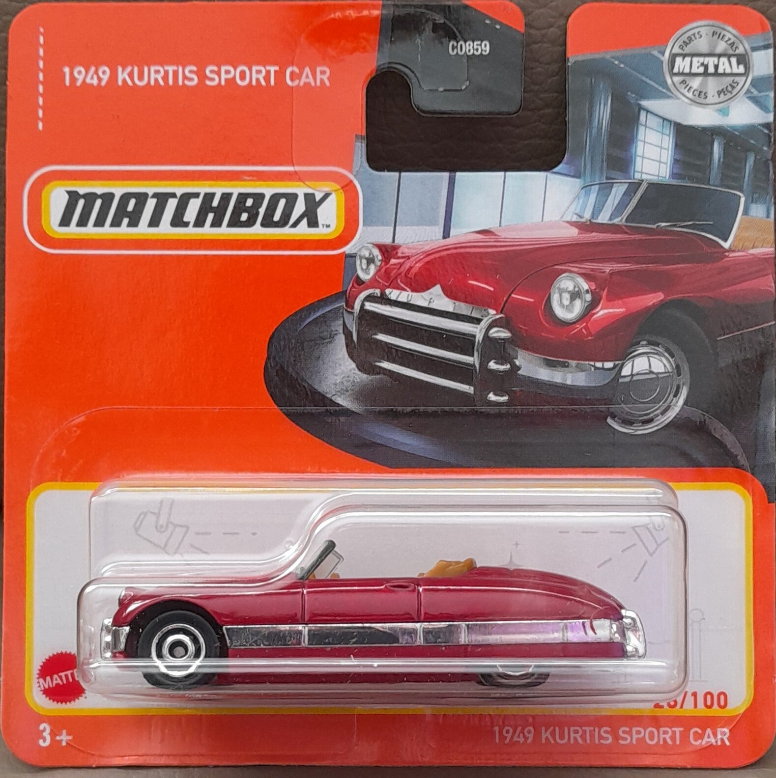 Matchbox 1949 Kurtis Sport Car - 28/100