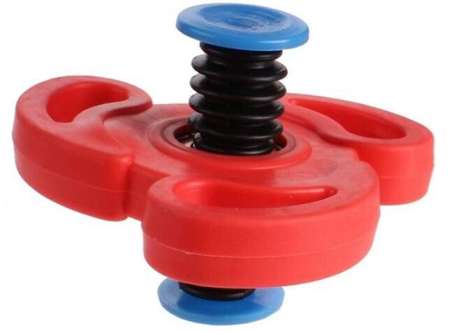 Tom Springing Flip Spinner Junior 7 Cm Rood rond