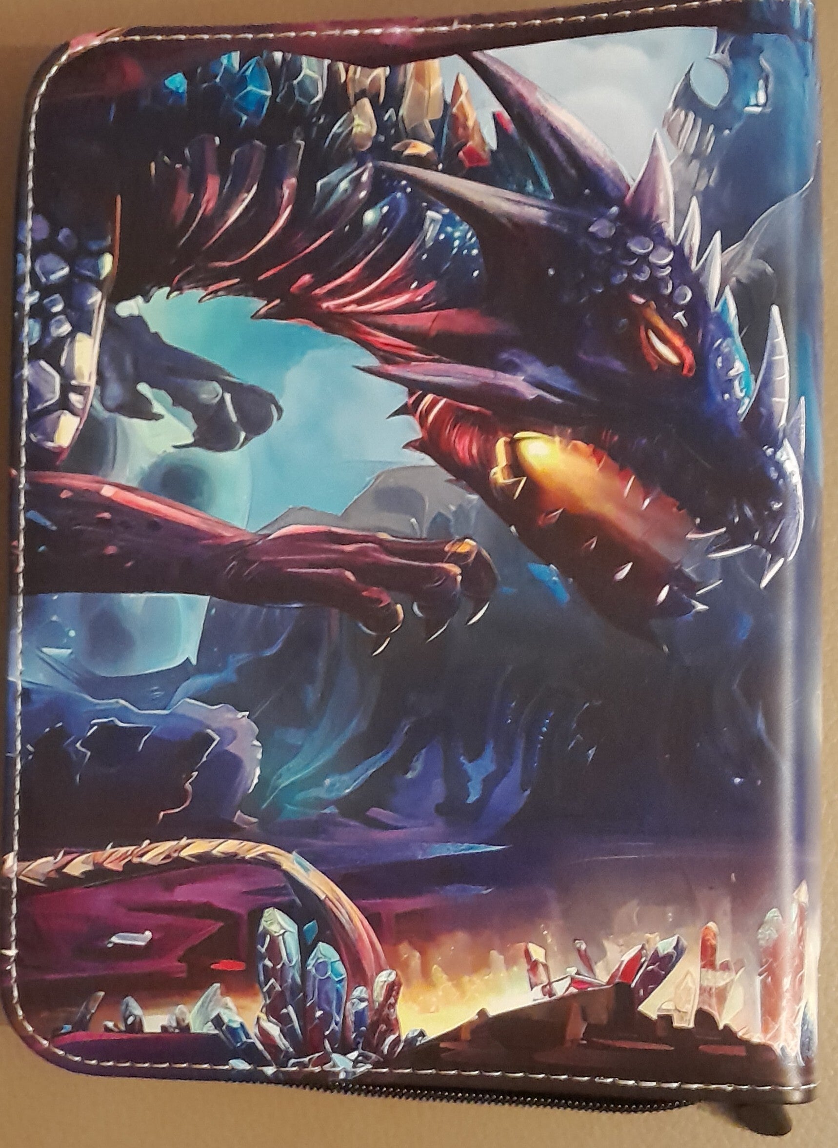 Map Voor Verzamelkaarten Dino 4 Vakken