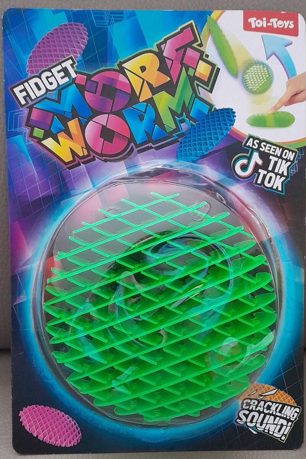 Fidget Morf Worm Groen
