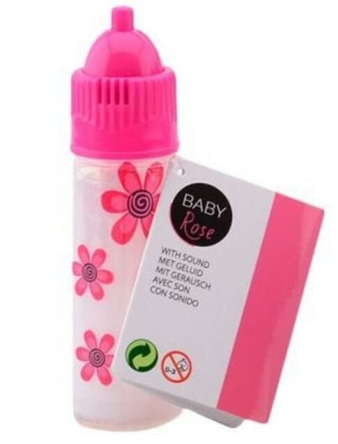 Johntoy Zuigfles Baby Met Geluid Rose