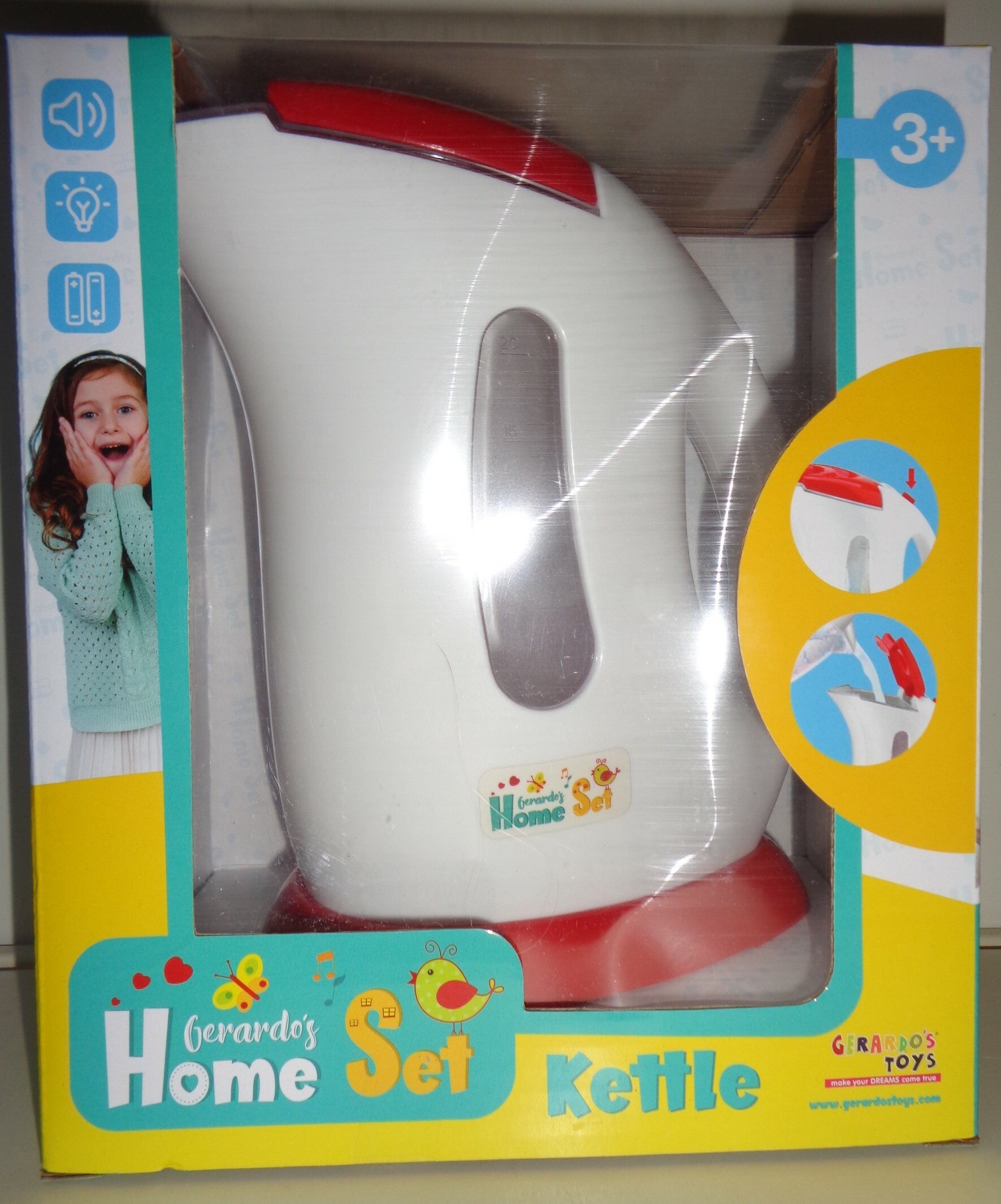 Gerardo's Toys Waterkoker Met Licht En Geluid