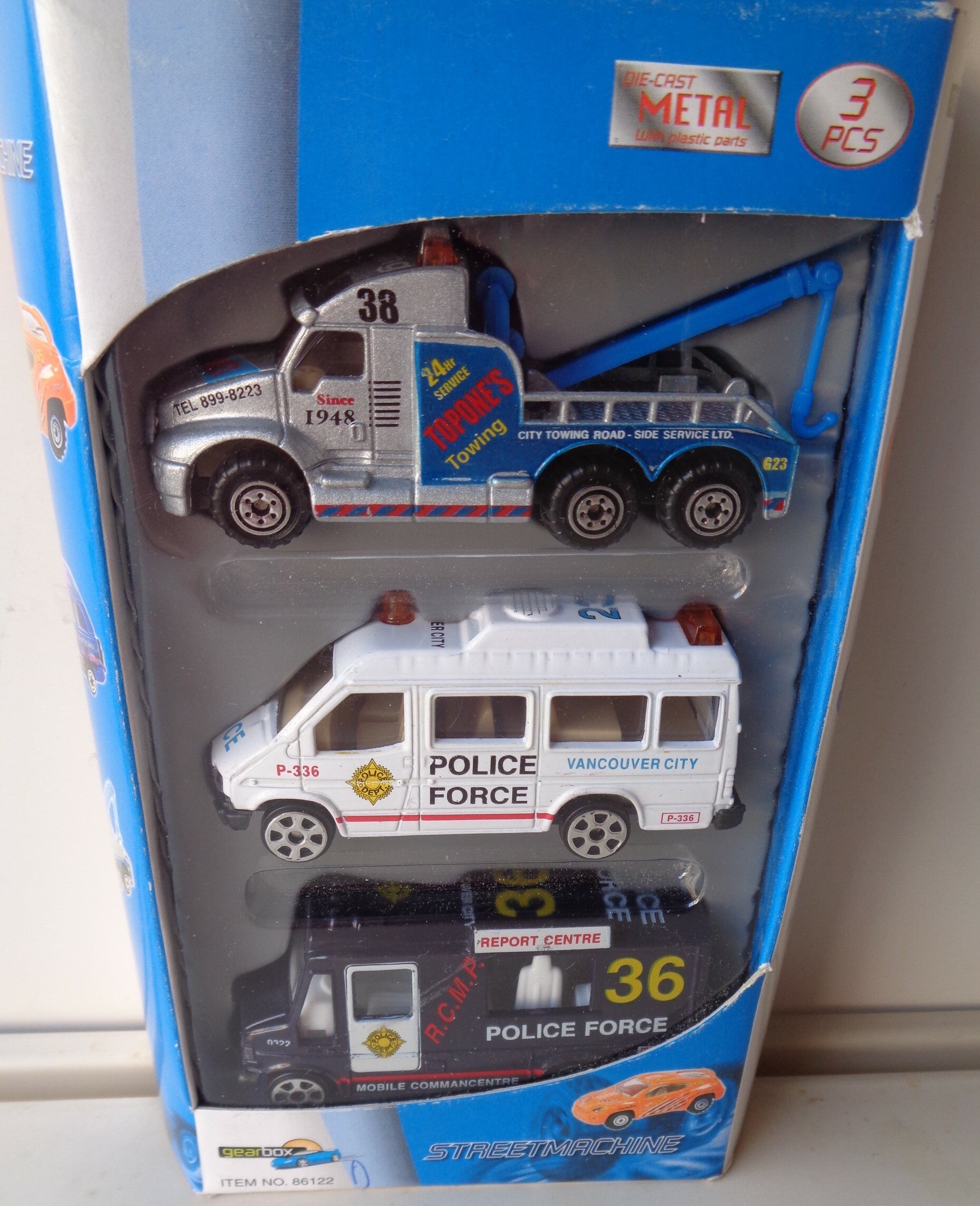 Gearbox Streetmachine Hulpdiensten 7 cm