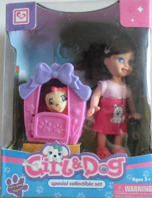 VDM Cute Girl Honden Speelset