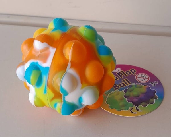 Fidget Pop IT Anti-Stress Bal 7cm Meerkleurig