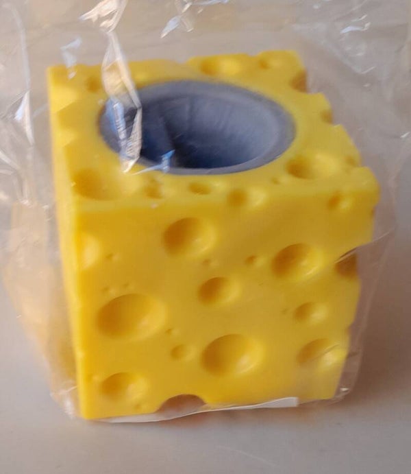 Stressbal Knijpkaas Met Muis Grijs