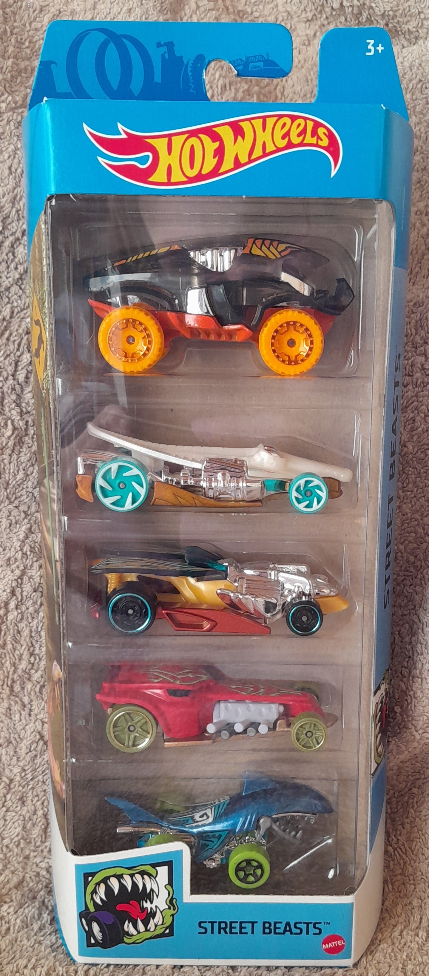 Mattel Hot Wheels 5-PACK - Street Beasts