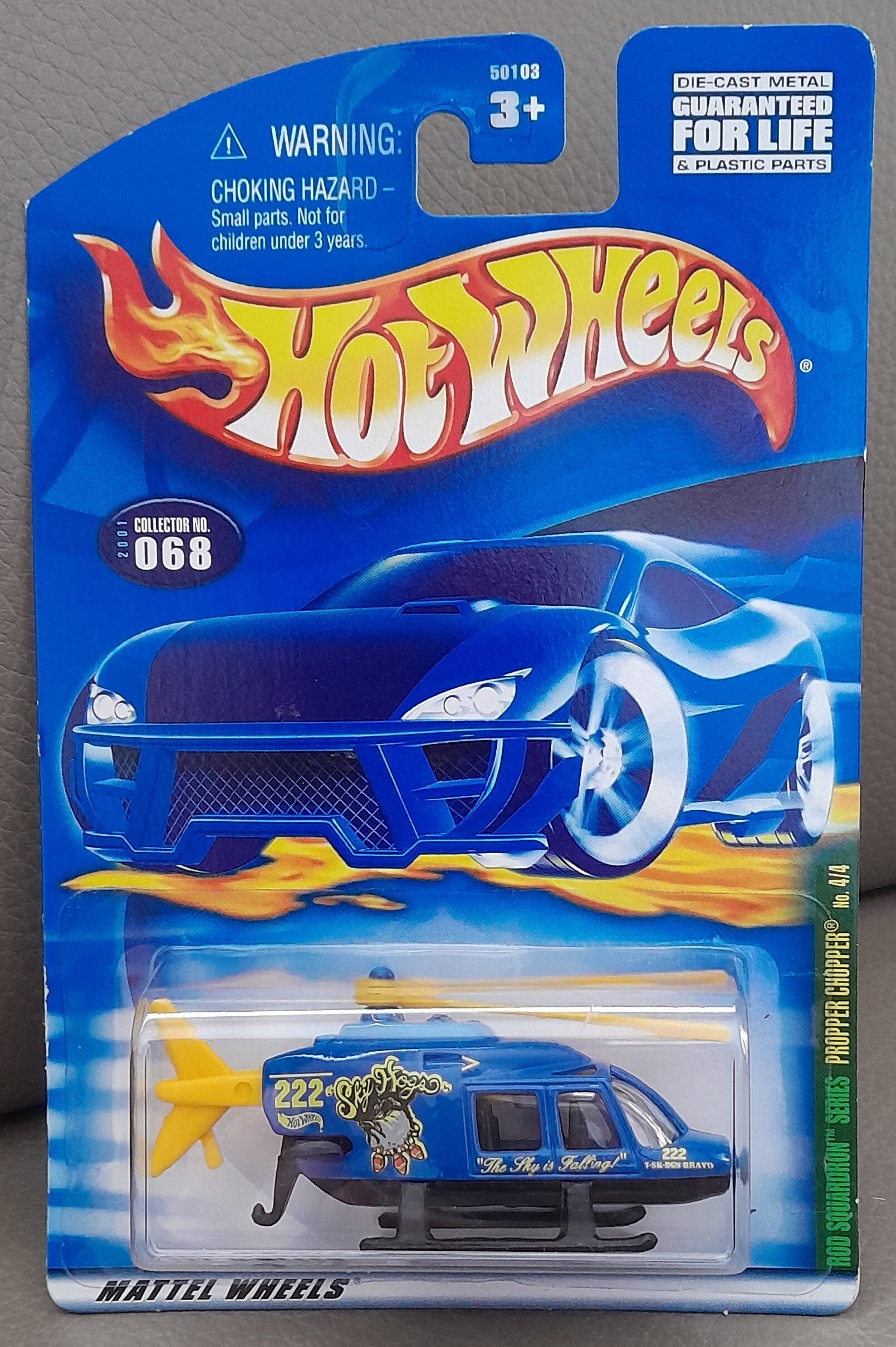 Hot Wheels 2001 Rod Squardron Series 4/4 Type Propper Chopper