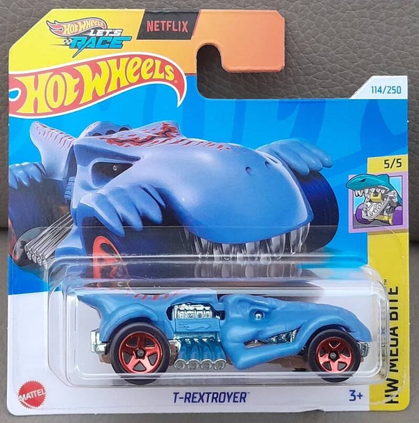 Hot Wheels Hw Mega Bite 5/5 Type T-Rextroyer