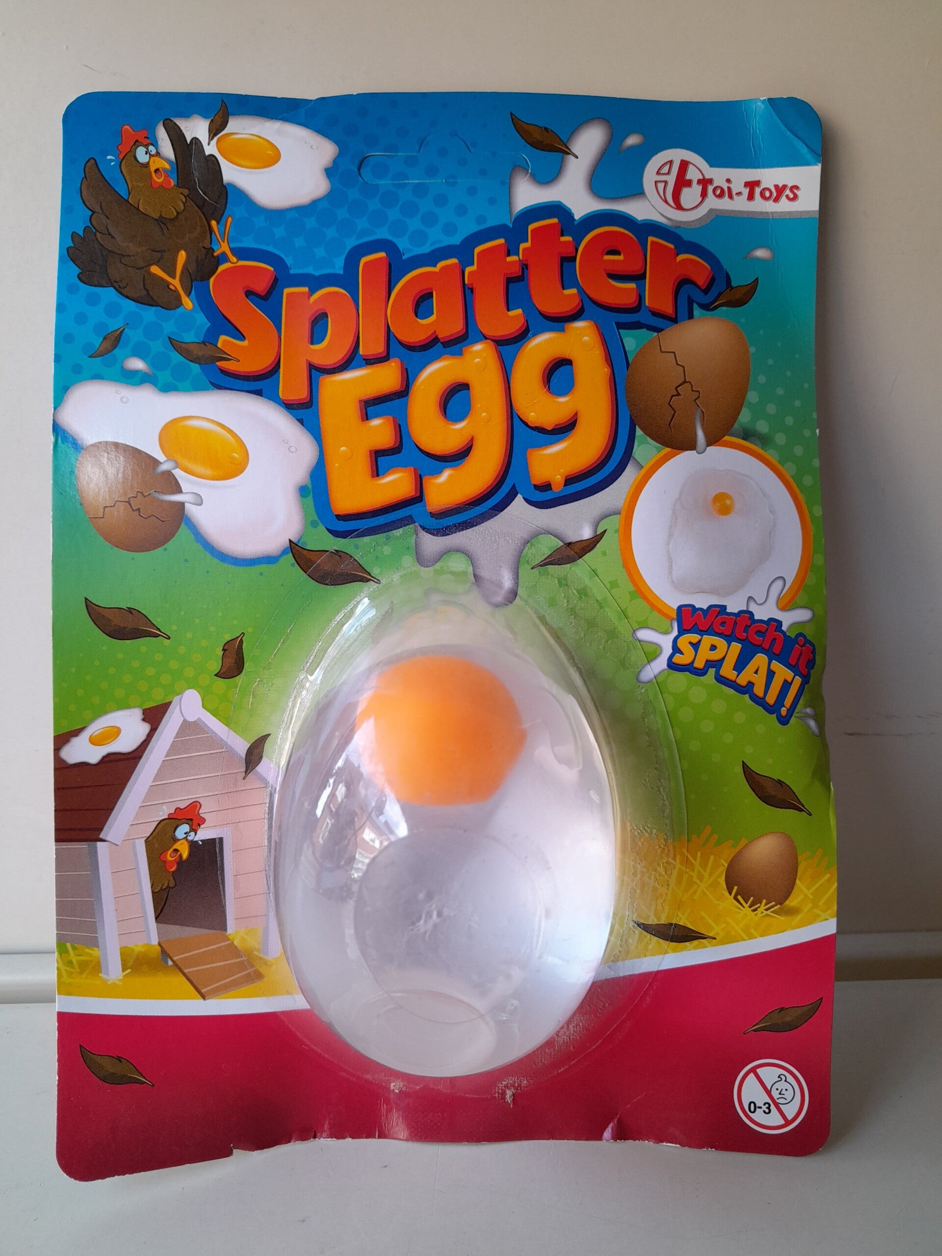 Toi-Toys Splatter Ei Op Kaart