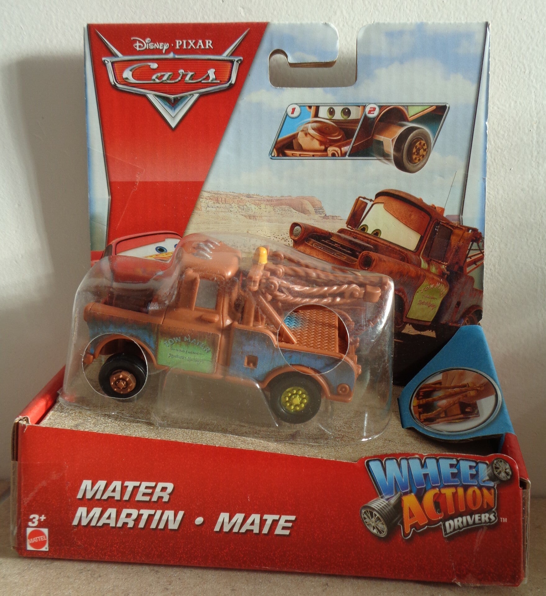 Mattel "Wheel Action Drivers" Mater