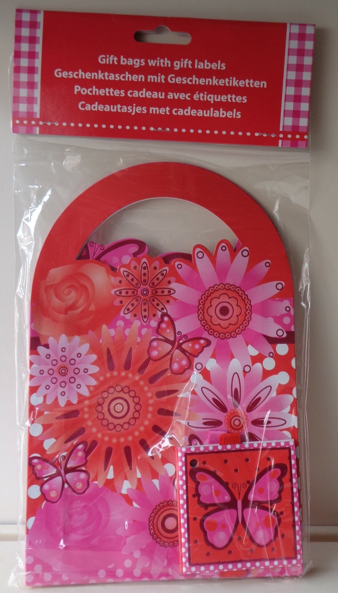 Cadeau Tasje Met Bloemen