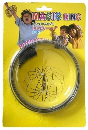 Magic Rings Zilver Metalic Staal