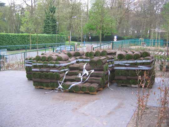 Gazonmatten op rol (m²) 0.4x2.5m