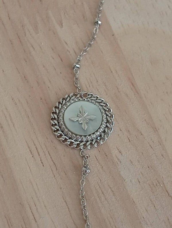 bracelet Etoile blanc
