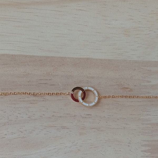bracelet liée noir