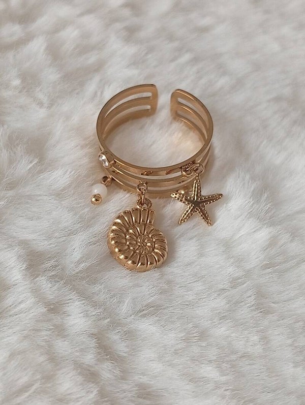 BAGUE ETOILE ( Ajustable)