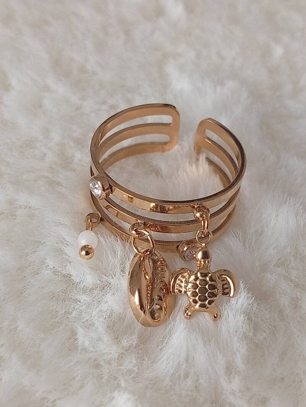 Bague TORTUE "ajustable"