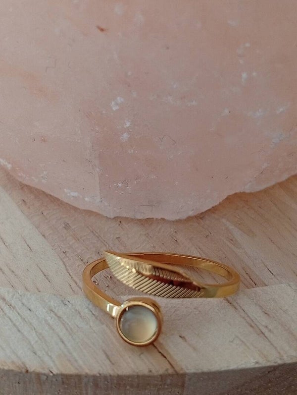 Bague FEUILLE D OR