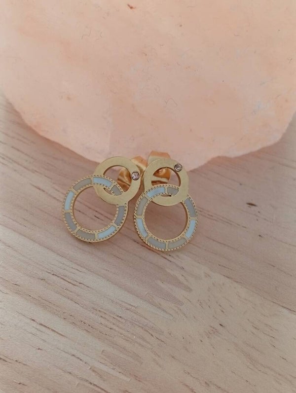 boucle d'oreille diamant