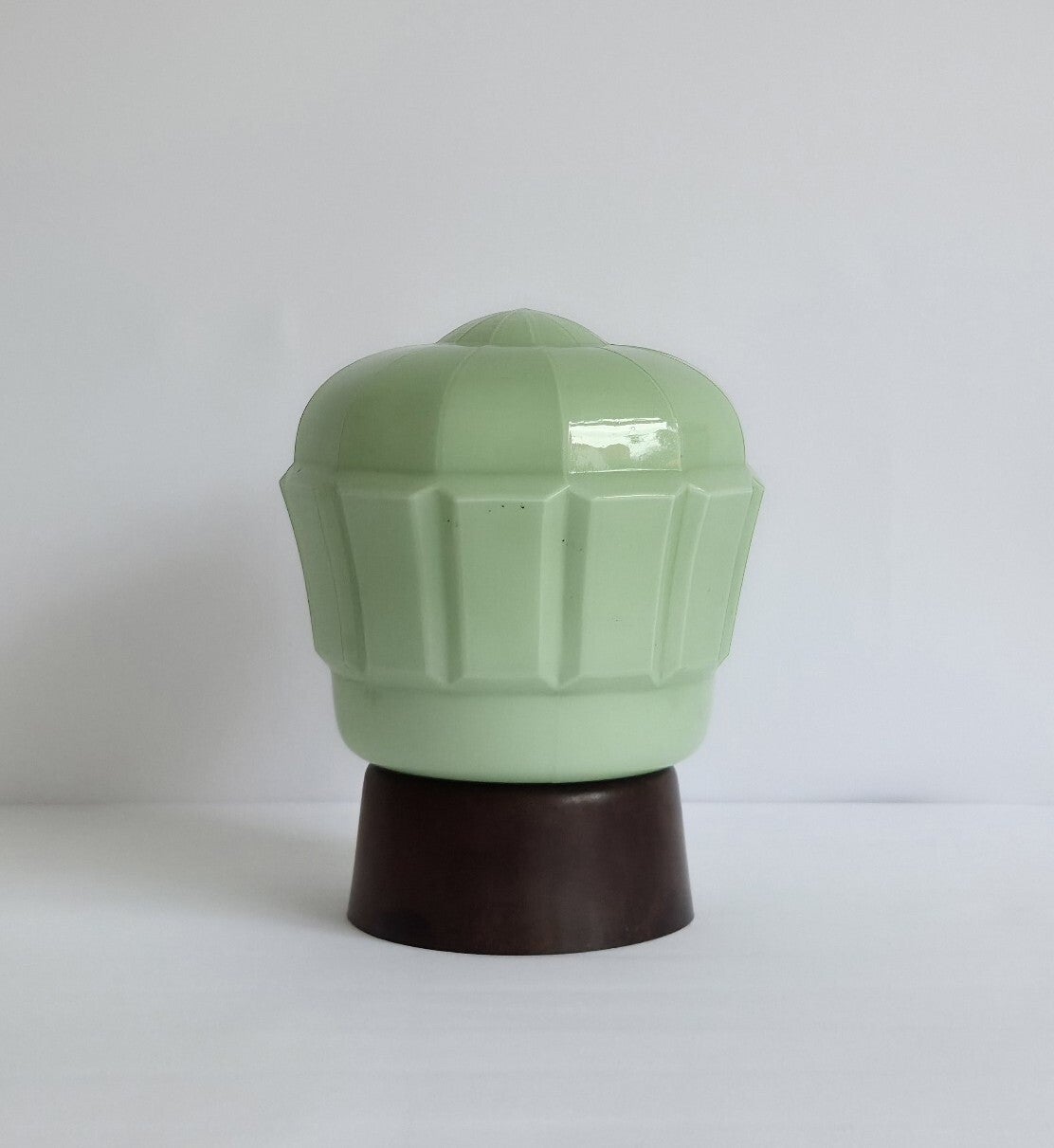 Thabur Art Deco plafondlamp mintgroen