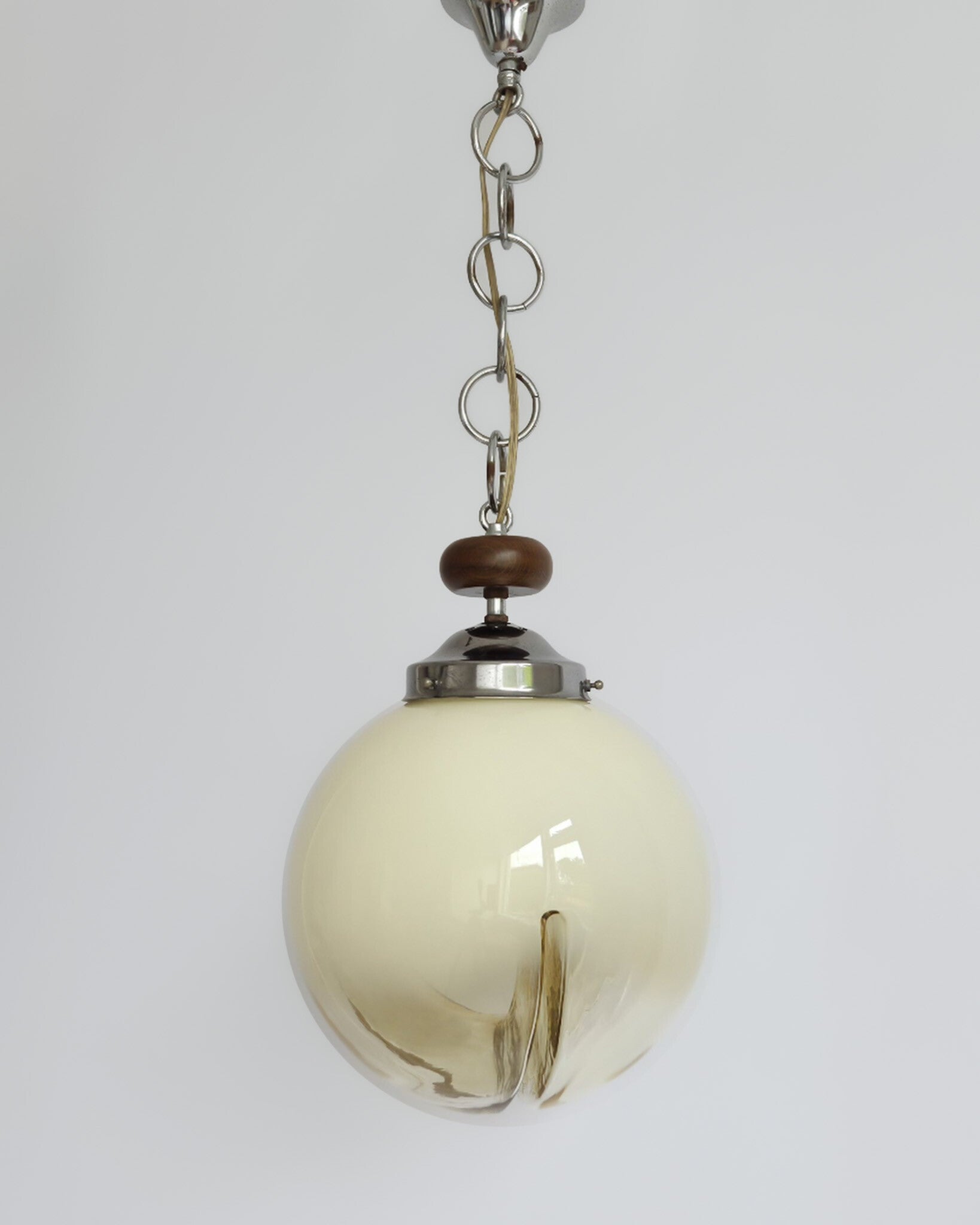 Vintage Mazzega hanglamp Murano glas