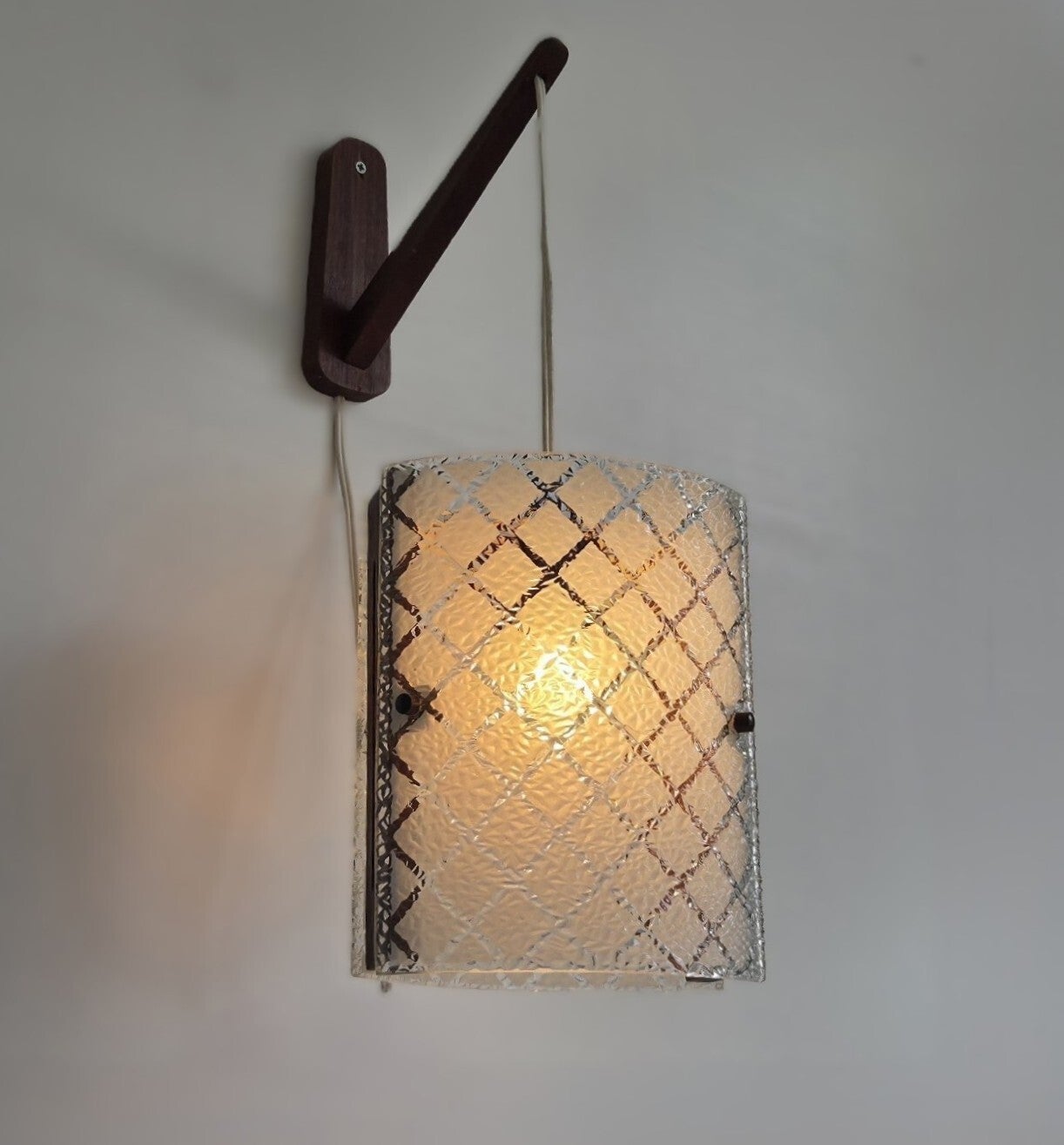 Scandinavisch design vintage wandlamp hengellamp