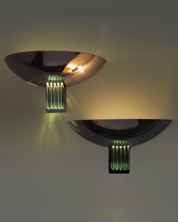 Vintage Lumess wandlamp set
