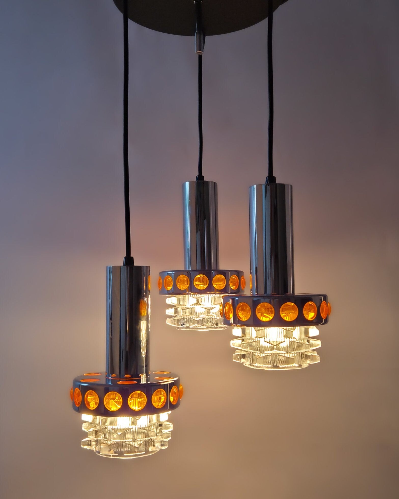 Vintage Massive cascade hanglamp