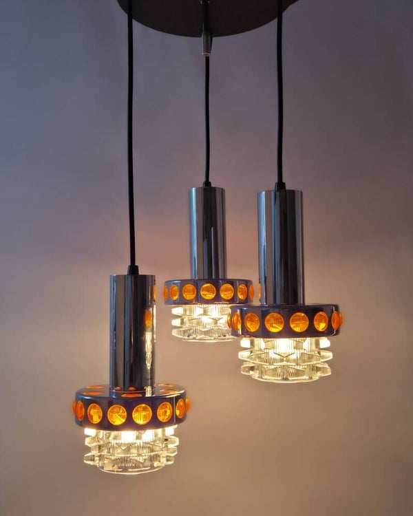 Vintage Massive cascade hanglamp